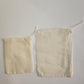 Reusable Cotton Muslin Tea Bags (set of 2)