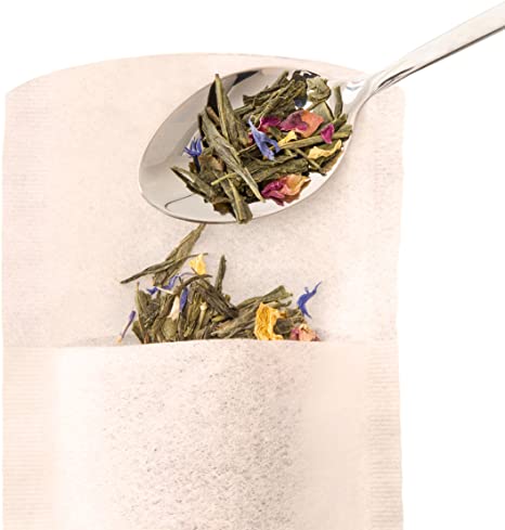 Compostable Paper Tea Filter Bag (pack of 10)